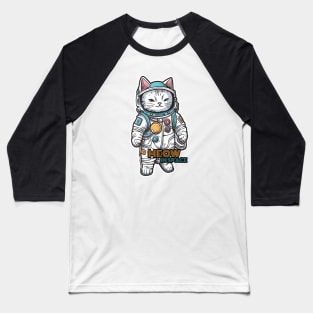 Astronaut cat Baseball T-Shirt